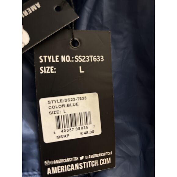American Stitch Short Sleeve Blue Jacket Size L MSRP $48 - Picture 1 of 3